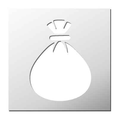 Pochoir Sac
