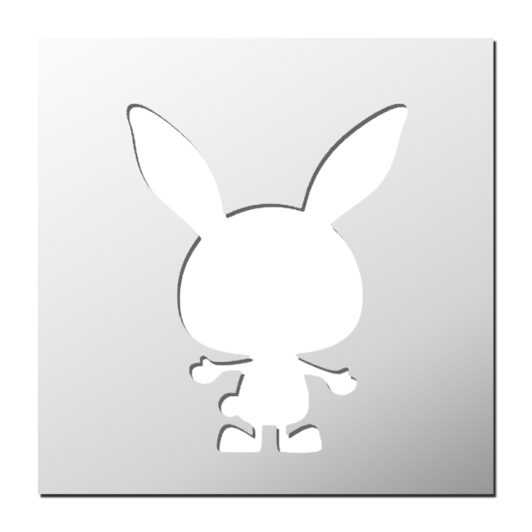 Pochoir Lapin