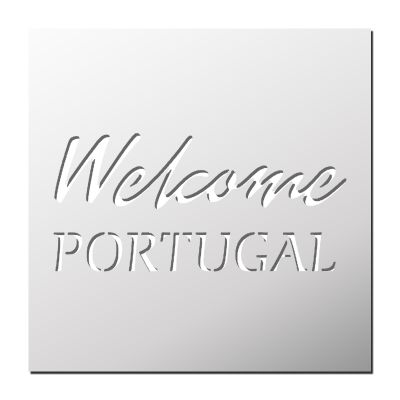 Pochoir Welcome Portugal