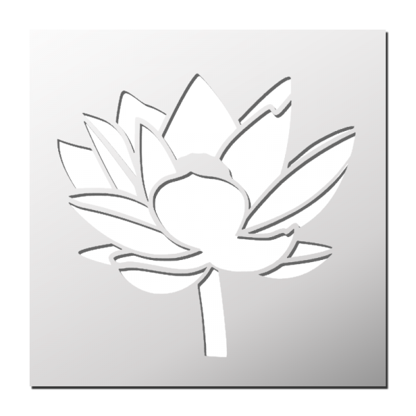 Pochoir Fleur