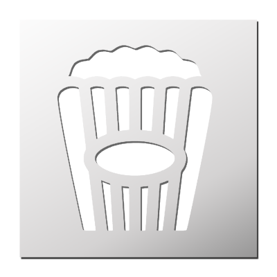 Pochoir Pop-Corn