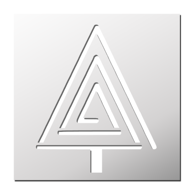 Pochoir Sapin moderne