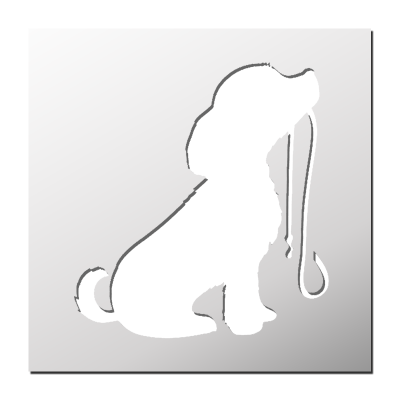 Pochoir Chien