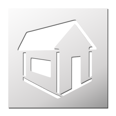 Pochoir Maison