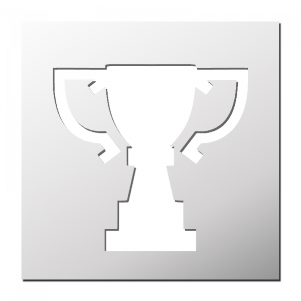 Pochoir Trophée