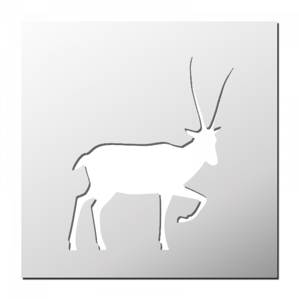 Pochoir Antilope