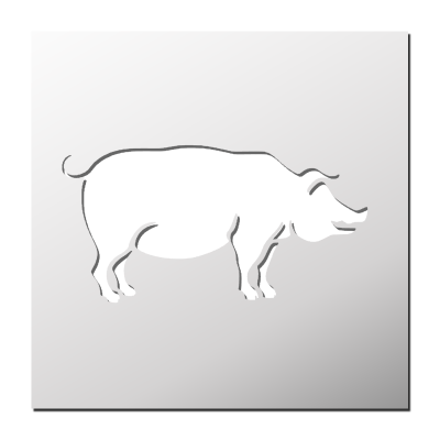 Pochoir Cochon