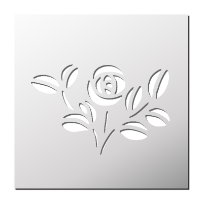 Pochoir Fleurs