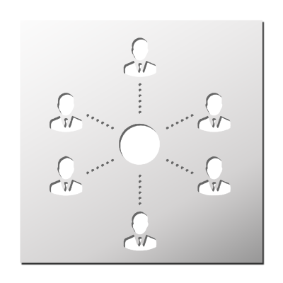 Pochoir Visioconférence