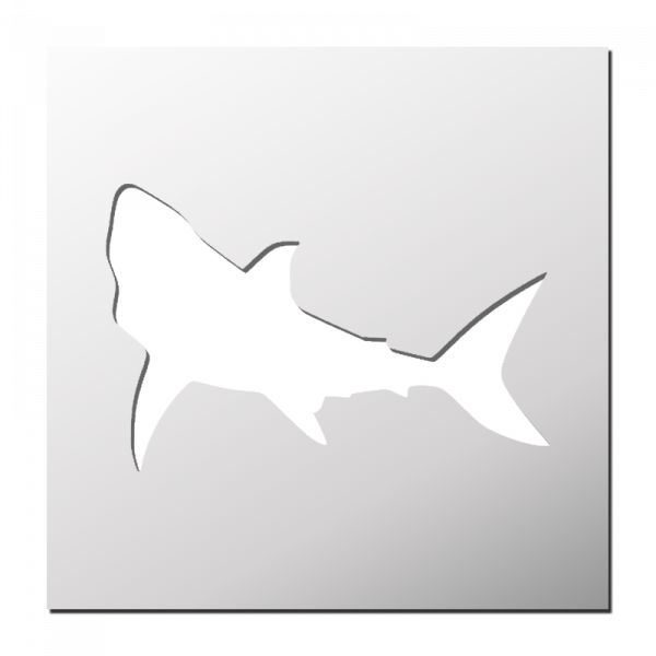 Pochoir Requin
