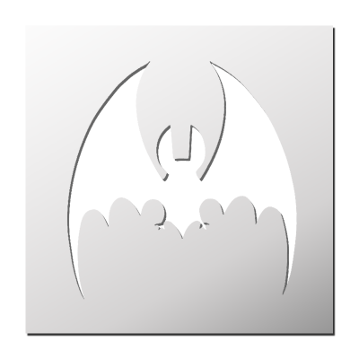 Pochoir Chauves-souris