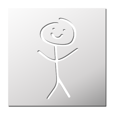 Pochoir Dessin Enfant
