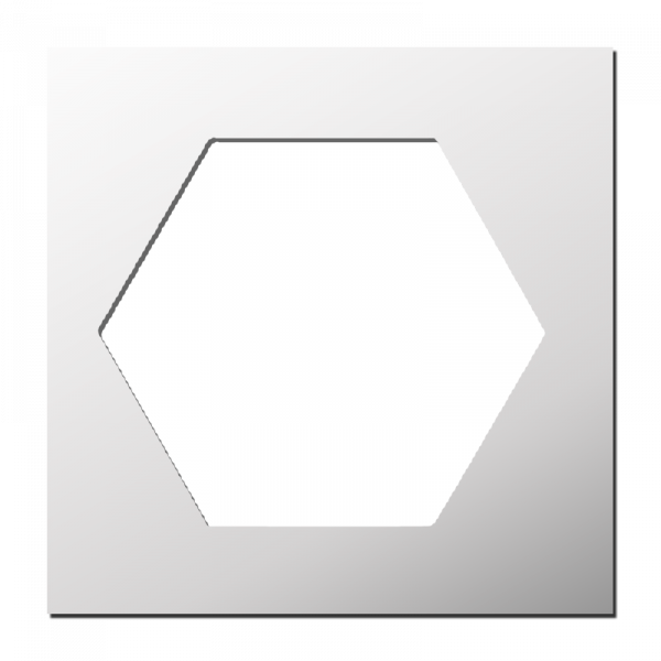 Pochoir Hexagone