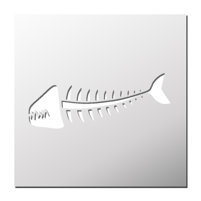 Pochoir Poisson