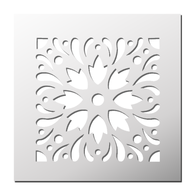 Pochoir Mosaïque