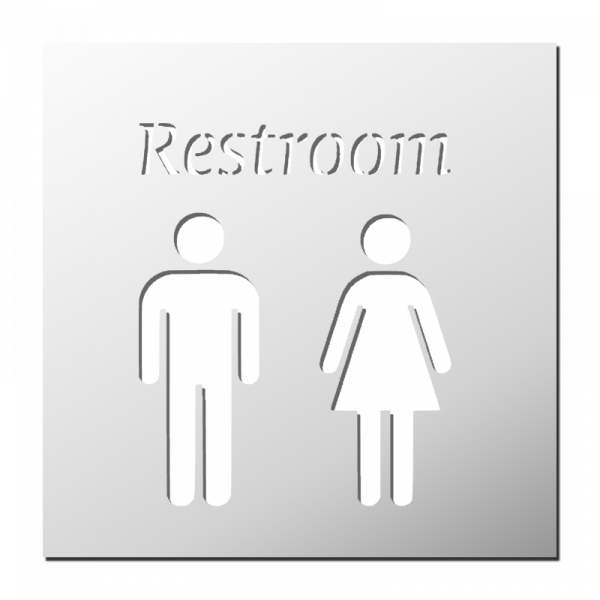 Pochoir Restroom