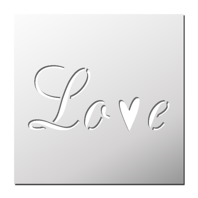 Pochoir Love