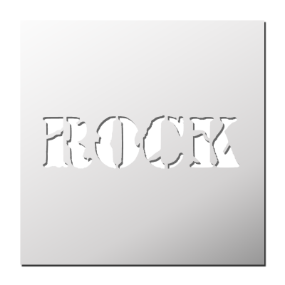 Pochoir Rock