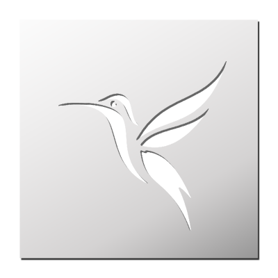 Pochoir Oiseau