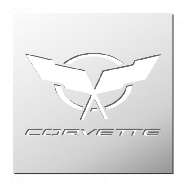 Pochoir Corvette