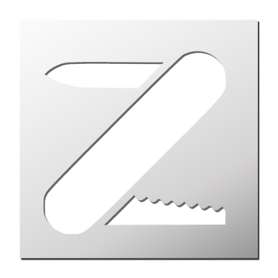 Pochoir Couteau Suisse