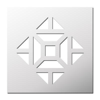 Pochoir Saphir