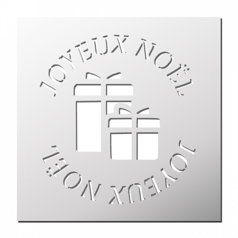 Pochoir Joyeux Noël | FrenchIMMO