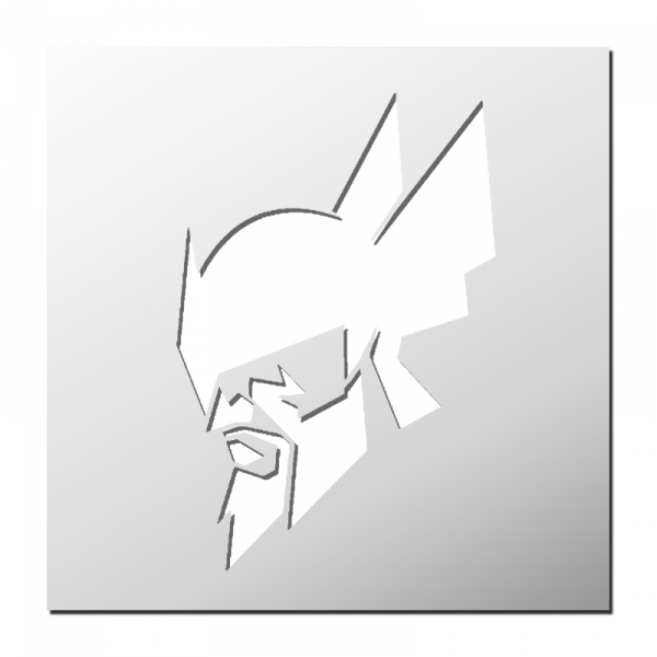 Pochoir Viking