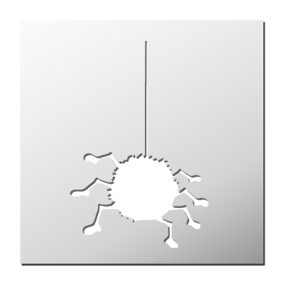 Pochoir Araignée