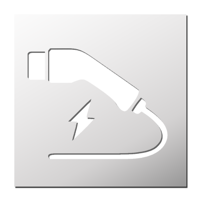 Pochoir Charge Voiture Electrique