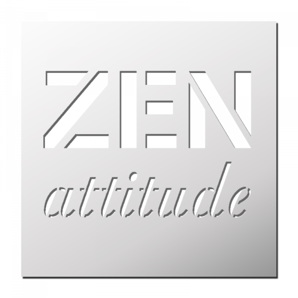 Pochoir ZEN Attitude