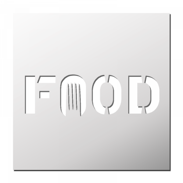 Pochoir FOOD