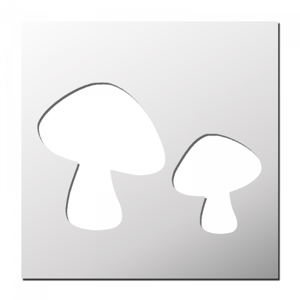 Pochoir Champignons