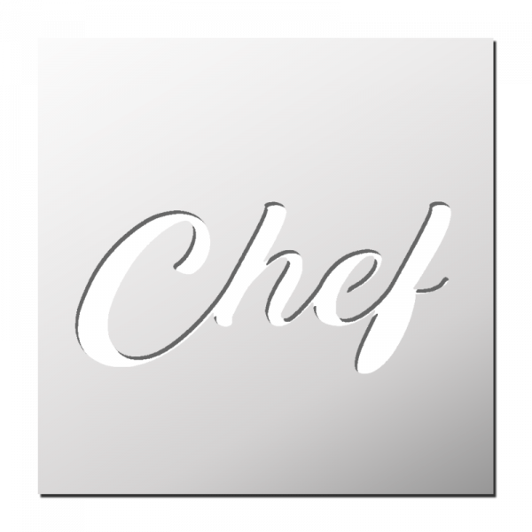Pochoir Chef