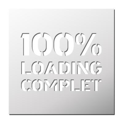 Pochoir 100% Loading Complet