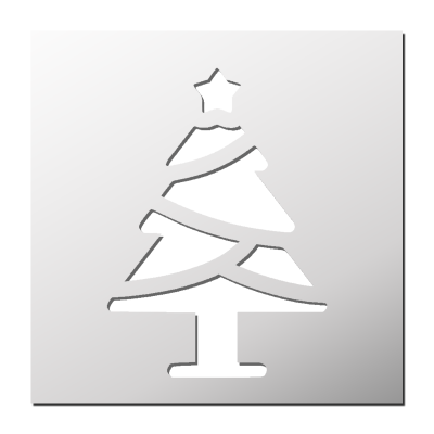 Pochoir Sapin