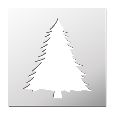 Pochoir Sapin