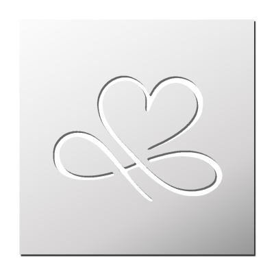 Pochoir Coeur
