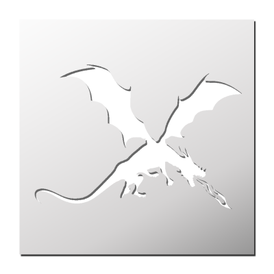 Pochoir Dragon