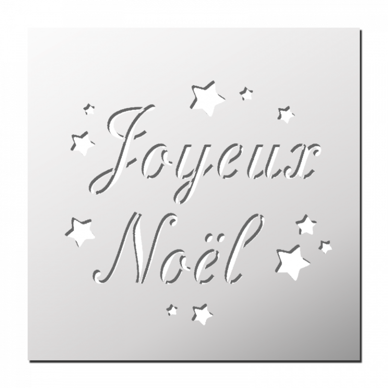 Pochoir Joyeux Noël | FrenchIMMO