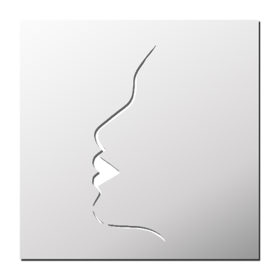 Pochoir Visage d’une Femme
