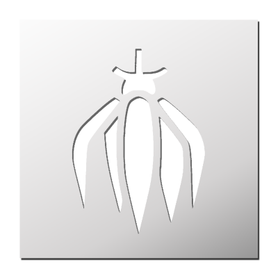 Pochoir Ylang-ylang