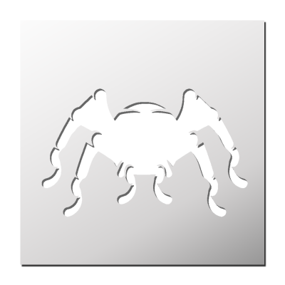 Pochoir Araignée