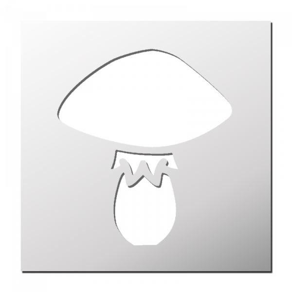 Pochoir Champignon