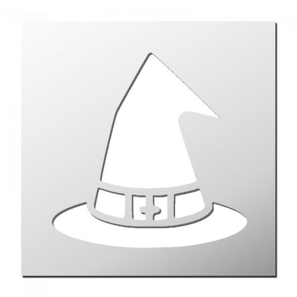 Pochoir Chapeau Sorcière