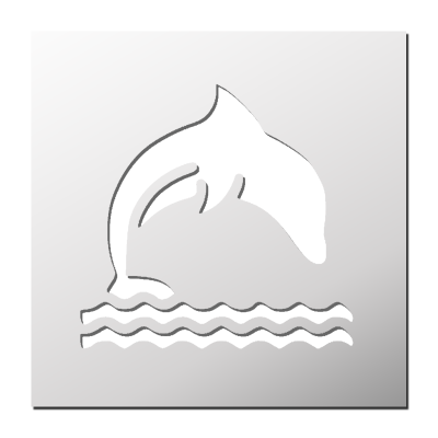 Pochoir Dauphin