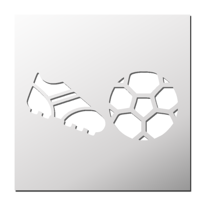 Pochoir Foot