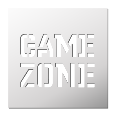 Pochoir GAME ZONE