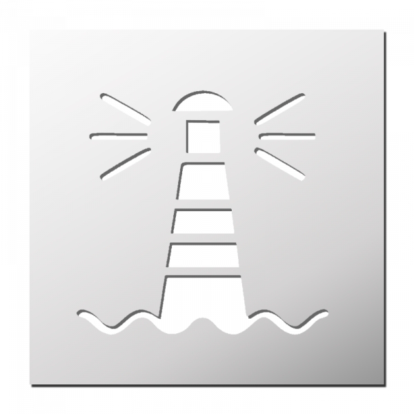 Pochoir Phare