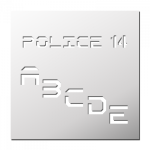 Police 14 (Lettres)